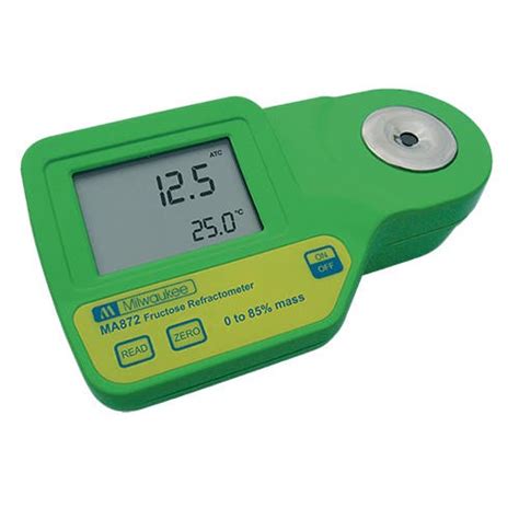 Milwaukee MA872 Digital Refractometer for Fructose Measurements